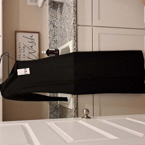 Zara NWTs 1 Shoulder Maxi Dress - Picture 1 of 6